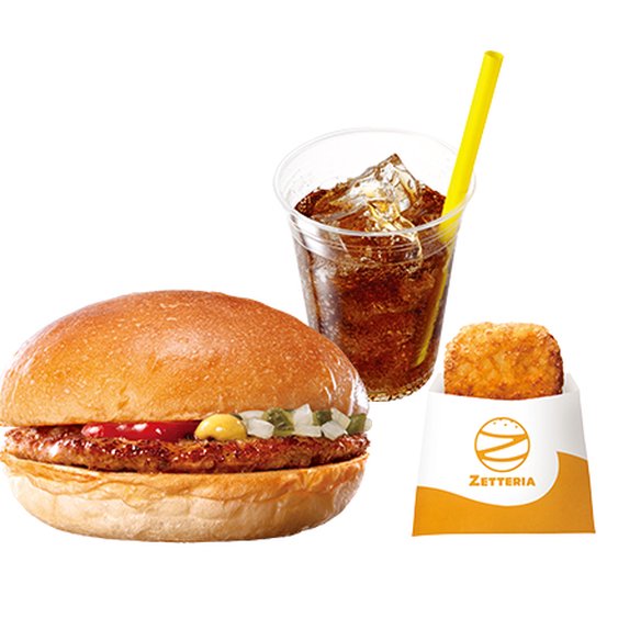 ゼッテリア ZETTERIA 【モーニングセット】モーニングハンバーガー Morning Hamburger Set