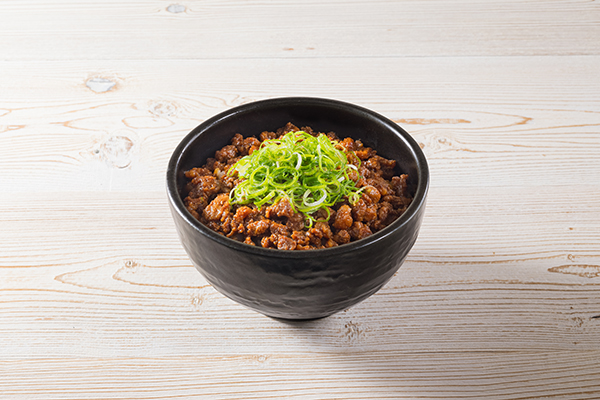 油そば 雷神 そぼろご飯