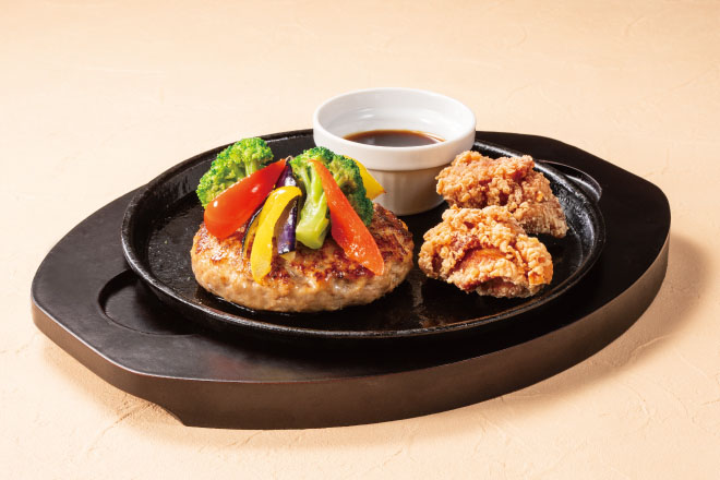 デニーズ 【C9】南蛮ハンバーグ＆唐揚げ