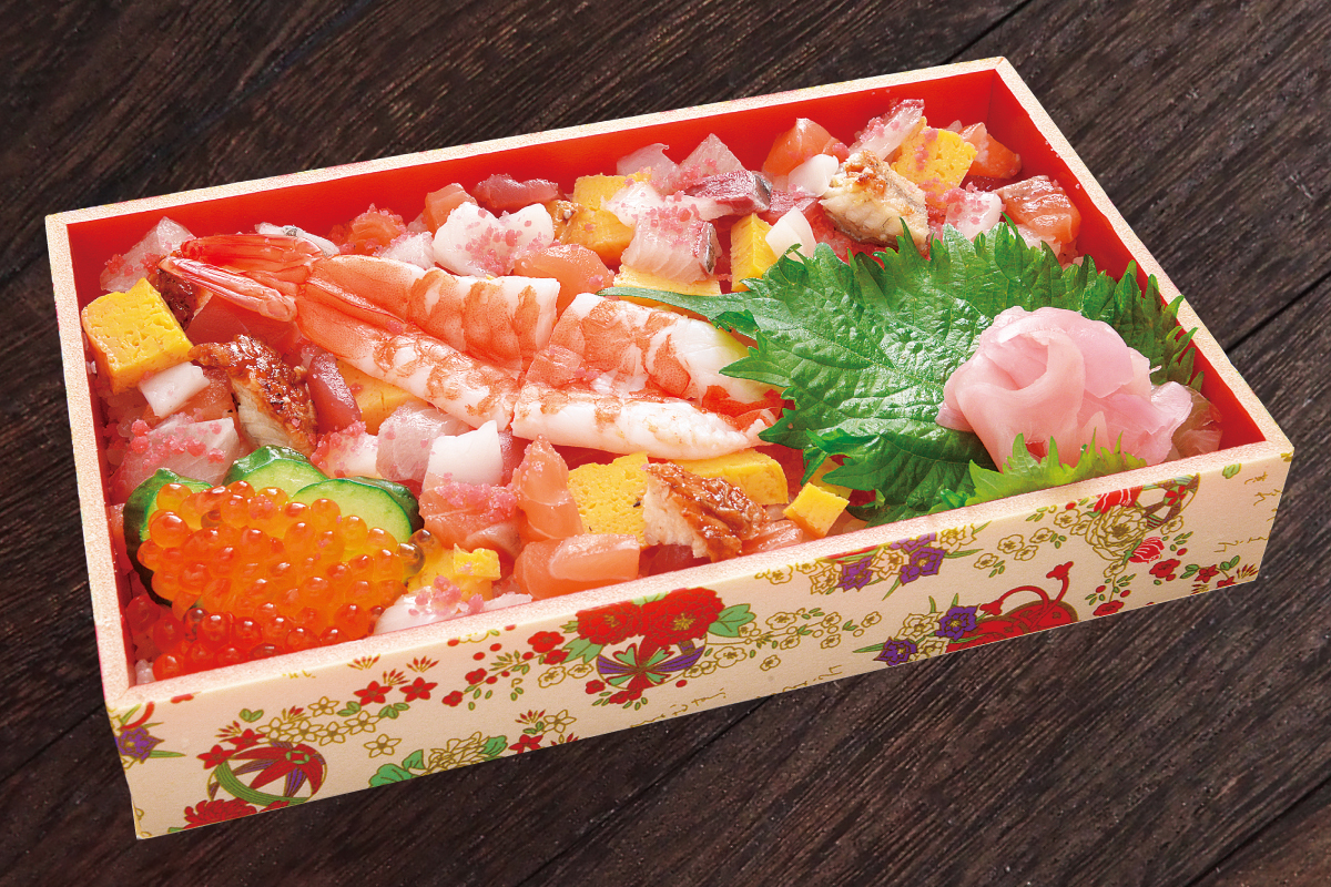 大起水産回転寿司 海鮮7種のばらちらし1人前[Chirashi Sushi with 7 Kinds of Seafood]