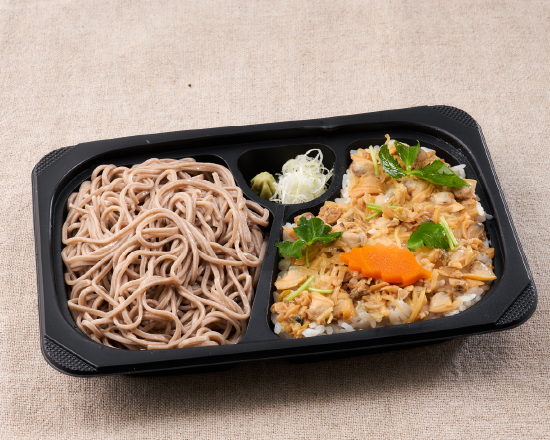 夢庵 お好み夢庵弁当(冷しそば＆深川御飯)