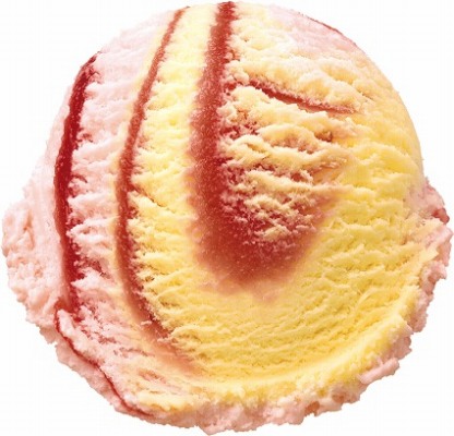 サーティワンアイスクリーム バナナアンドストロベリー