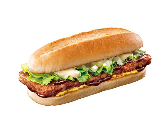 ロッテリア 【単品】リブサンド ポーク Pork Rib Sandwich