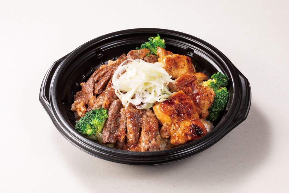 ステーキのどん 激アツステーキ100g＆グリルチキン丼