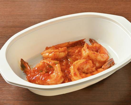 SUNRISE エビのガーリックソース炒め / Prawn With Garlic Sauce