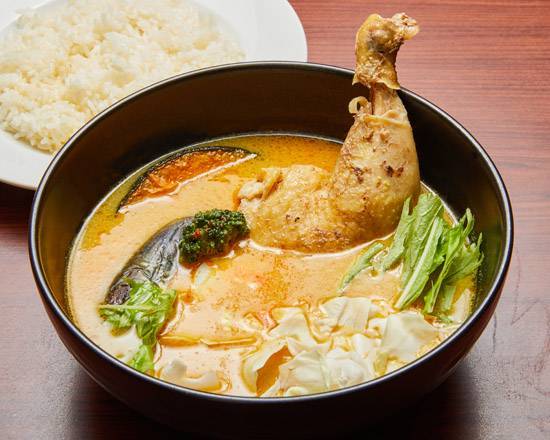 【当店人気No.3】スープカレー(3種から選べる、スープカレー1種類)