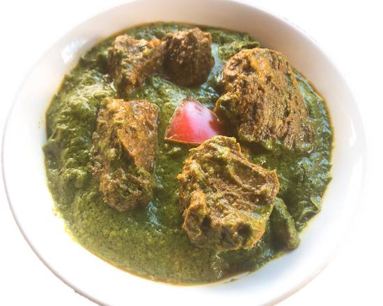 マトンとほうれん草カレーMutton ＆ Spinach Curry