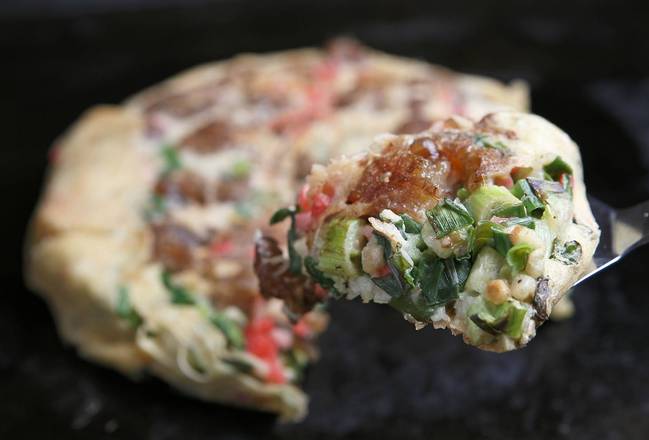 ぼてぢゅう 【人気NO4】スジねぎ焼