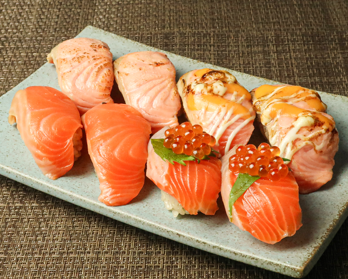 鮨よし田 サーモンづくし