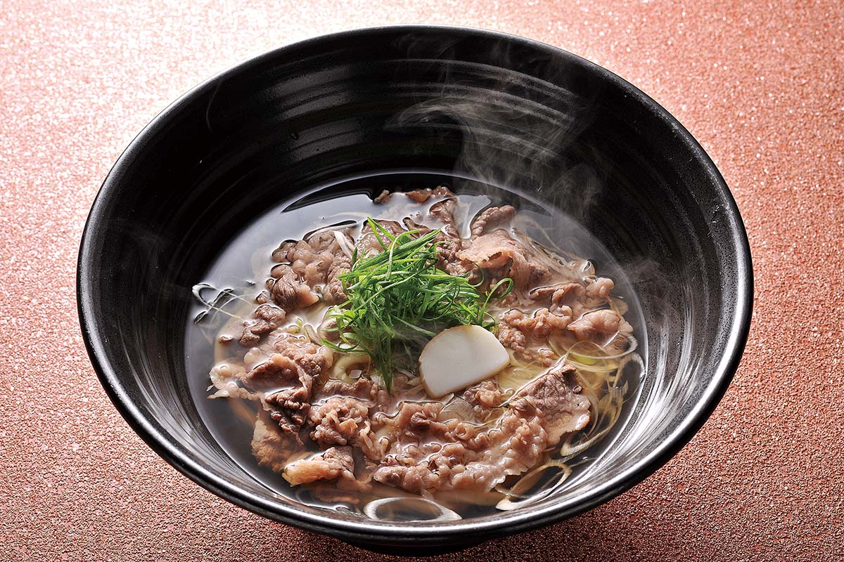 つるとんたん人気No.5 肉のおうどん