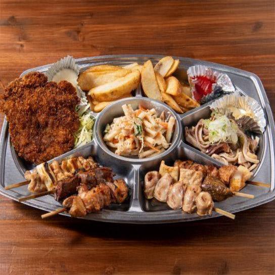 もつ焼きばん 【ばんの定番メニュー盛合せ】家飲みセットM