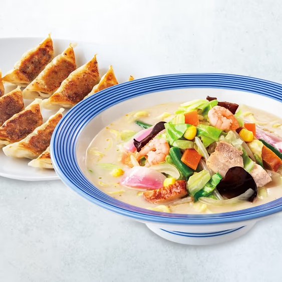 リンガーハット 長崎ちゃんぽん　ぎょうざ10個セット