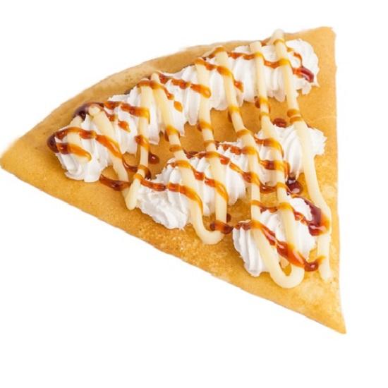 momi&toy's キャラメルカスタードホイップのクレープ