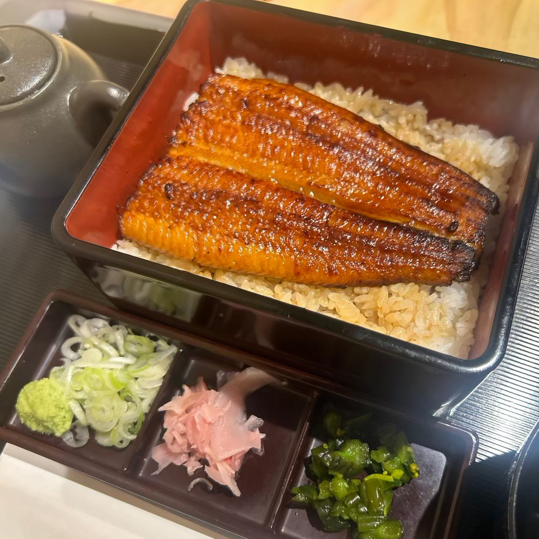 鰻の成瀬 並うな重【梅】1/2尾