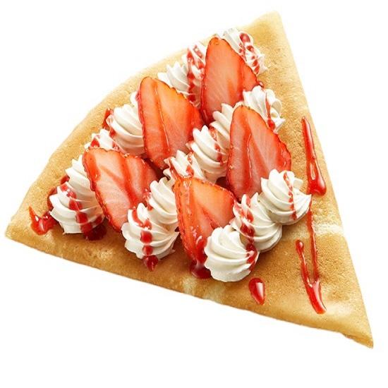 momi&toy's いちごホイップのクレープ