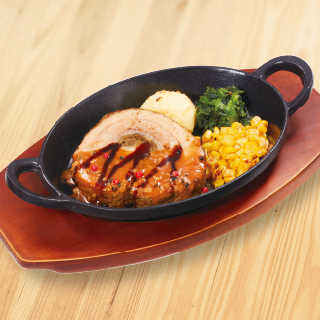 オリーブの丘 ハーブ香る豚のポルケッタ～ペッパー＆バルサミコソース～