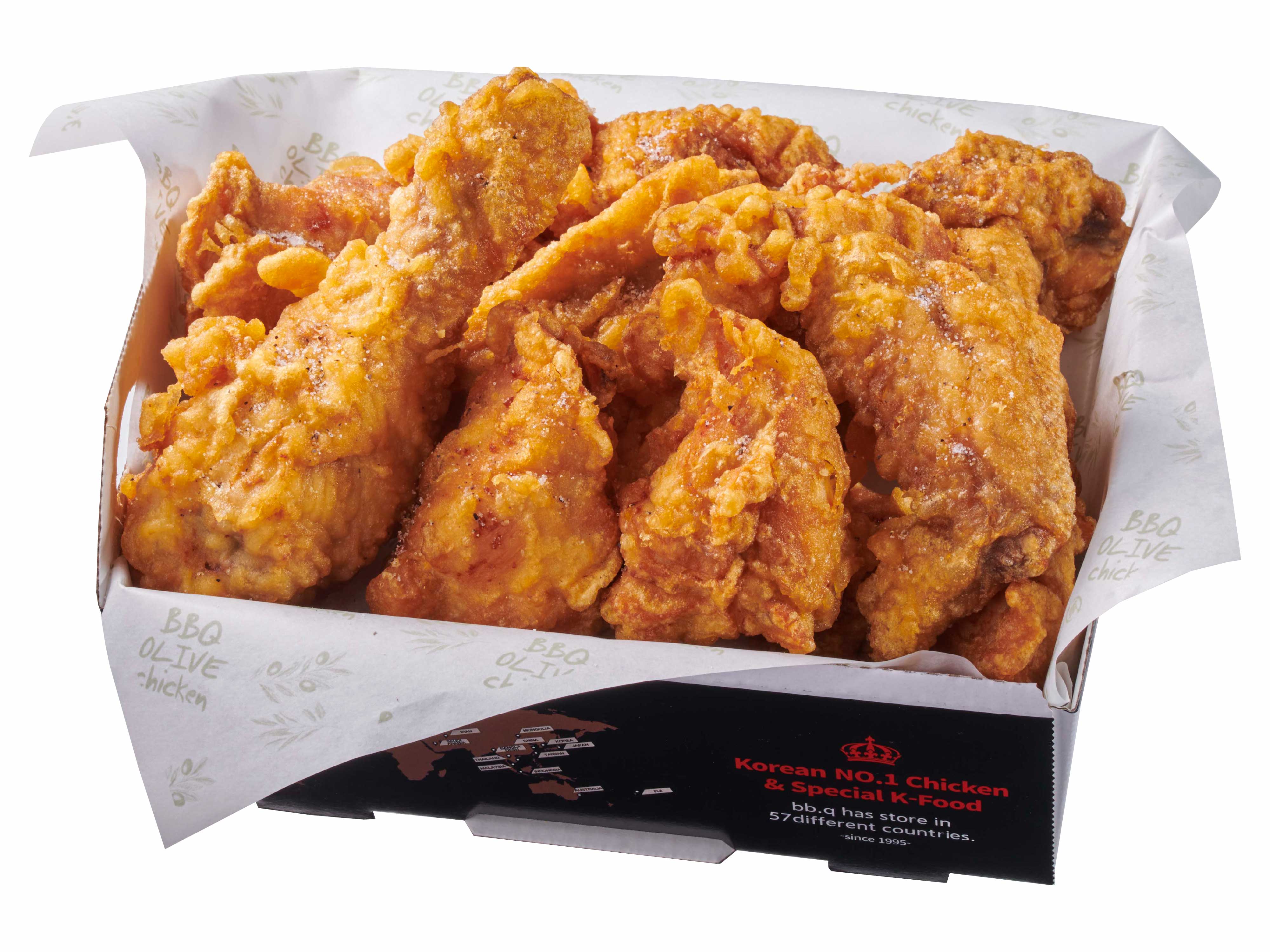 bb.qオリーブチキンカフェ 骨つきクリスピーチキン【ピクルス付】