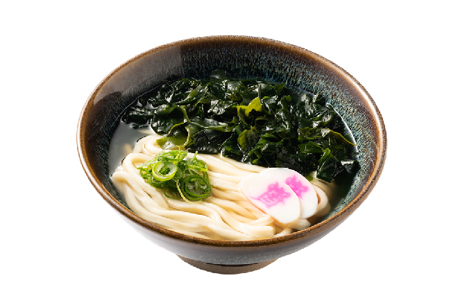 資さんうどん 156_わかめうどん