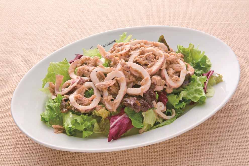 カプリチョーザ イカとツナのサラダ