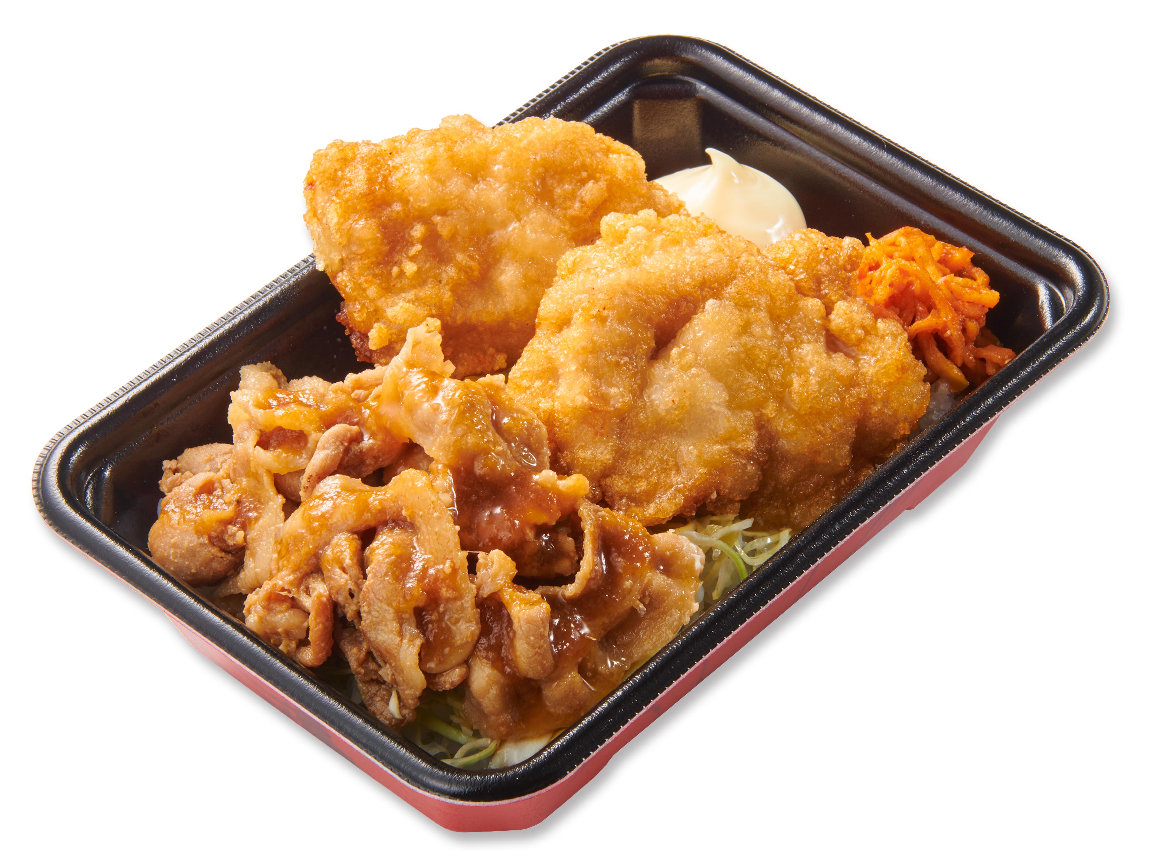 から揚げの天才 しょうが焼き＆から揚げ弁当