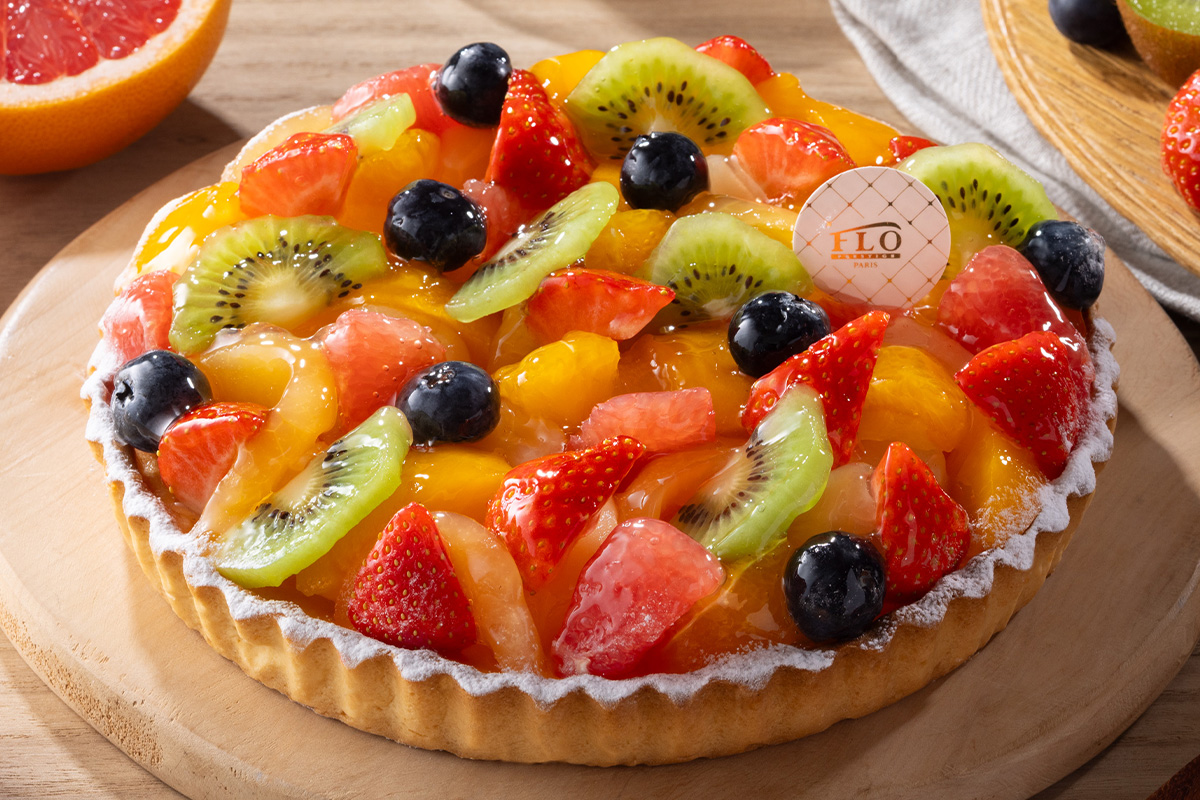 フロプレステージュ 8種のフルーツタルト～チーズ～(ホール20cm)