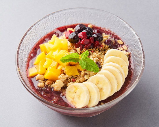 美と健康スムージースタイル 美肌ボウル(ミックスベリー×ブロッコリー)Beauty Skin Bowl (Mixed Berry ＆ Broccoli)