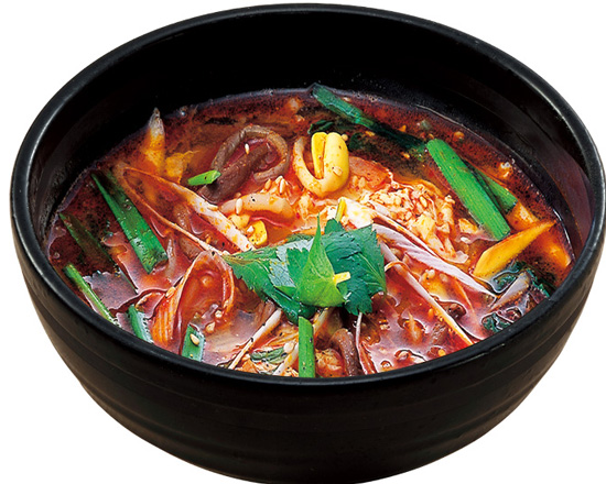 七輪房 ユッケジャンスープ