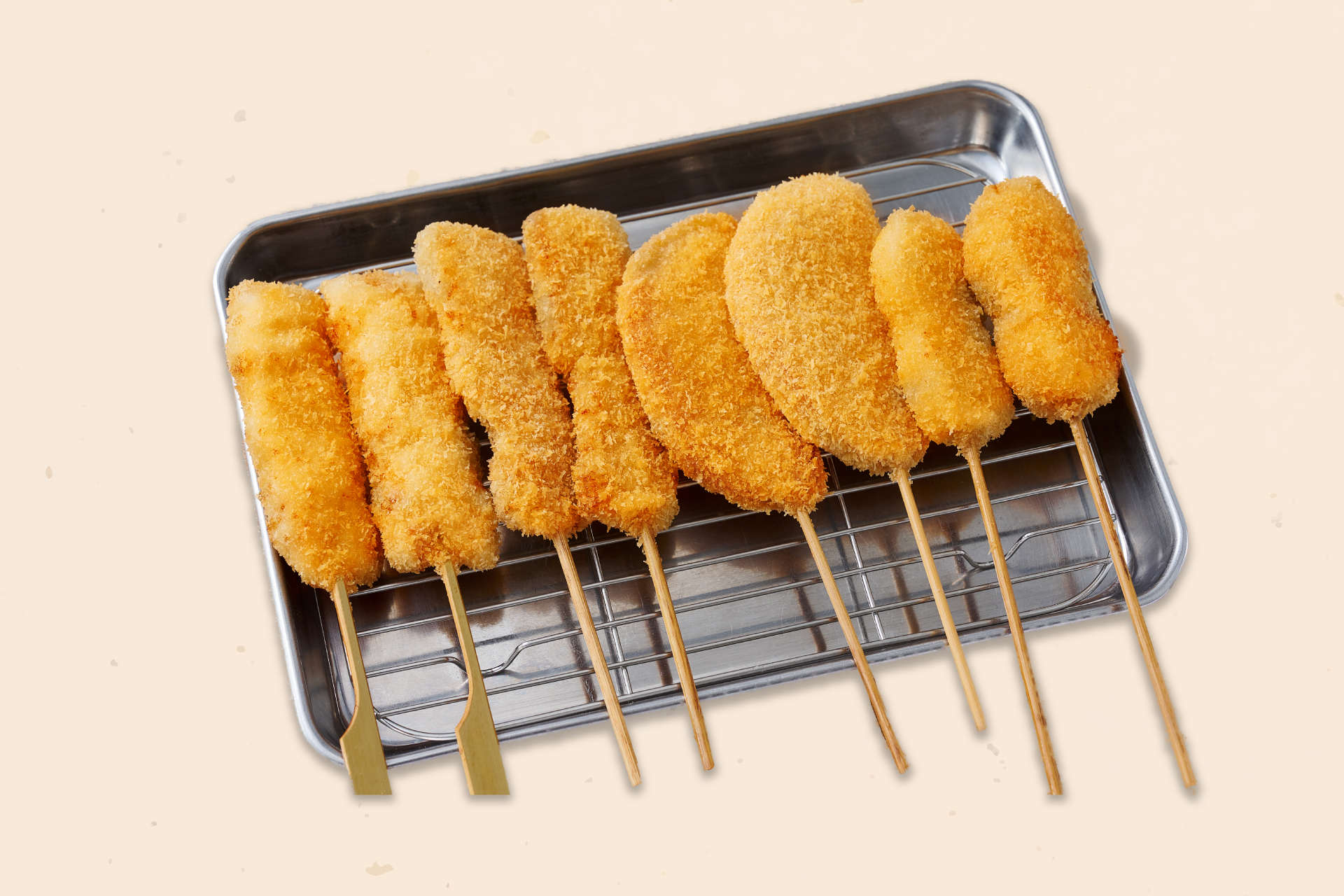 串カツ田中 肉串盛り 8本