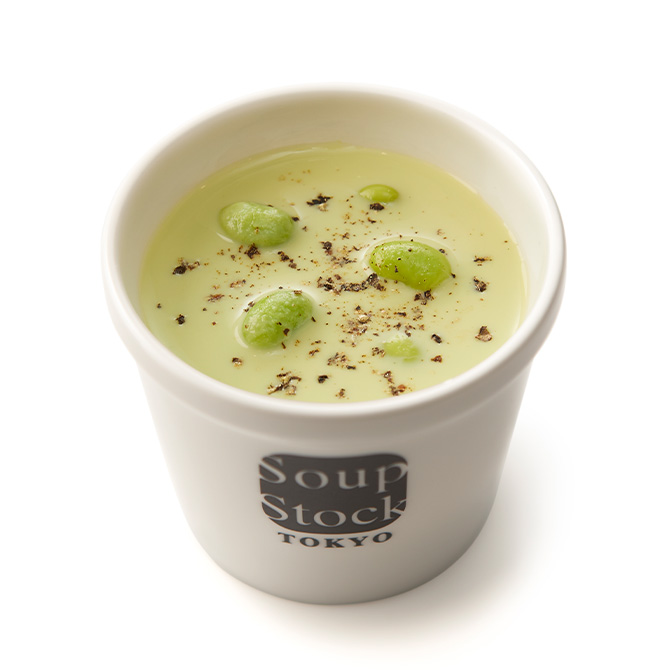 スープストックトーキョー 【単品】枝豆とえんどう豆のグリーンポタージュ(180cc)