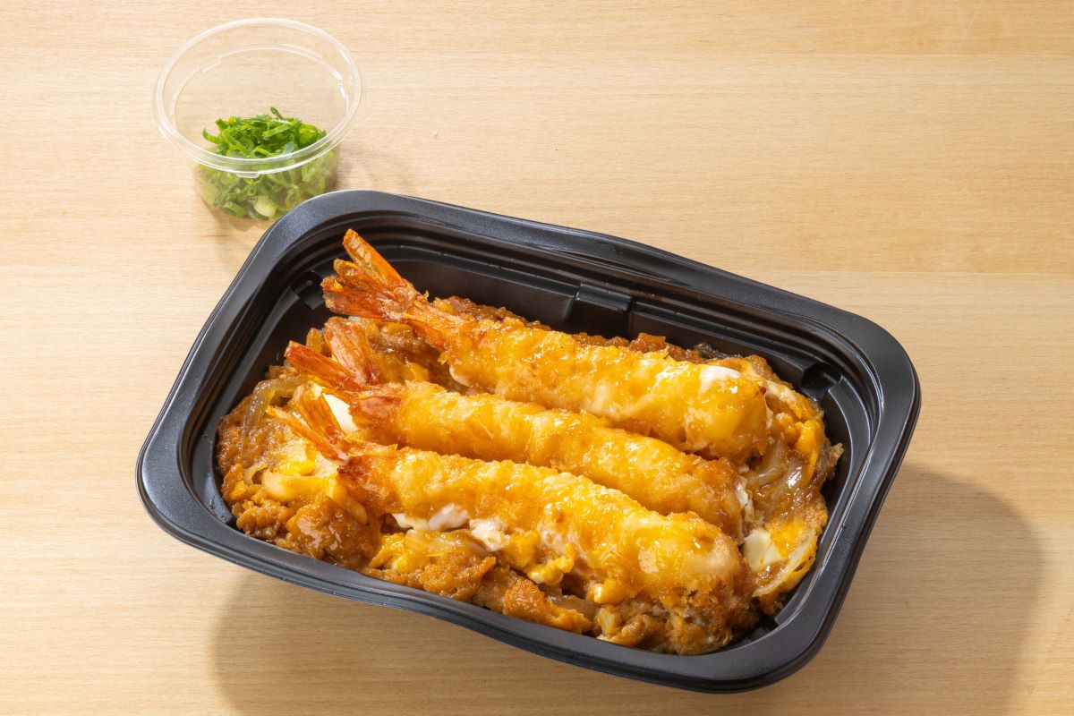 大戸屋 海老の玉子とじ重弁当