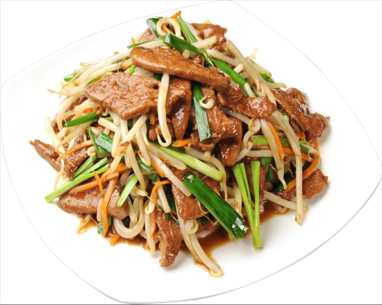 餃子酒場 ニラレバ炒め