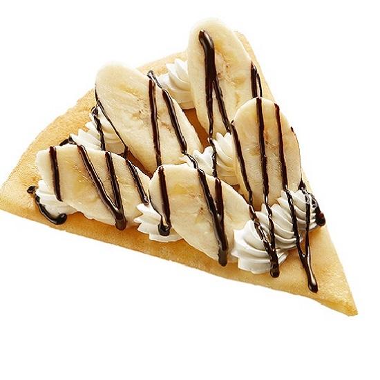 momi&toy's バナナチョコホイップのクレープ