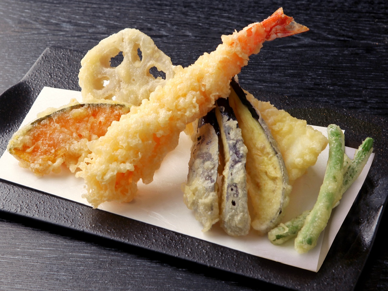 どんまつ どんまつ天盛り-天つゆ(生姜・塩)付-