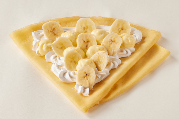 至福の贅沢「恋するクレープ」 バナナWクリーム Banana Double Cream