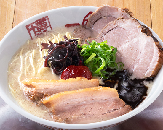 一風堂 赤丸(チャーシュー+3枚のせ)