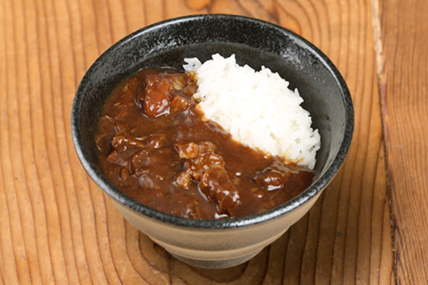 山下本気うどん 自家製牛すじカレーライス Original beef sinew curry