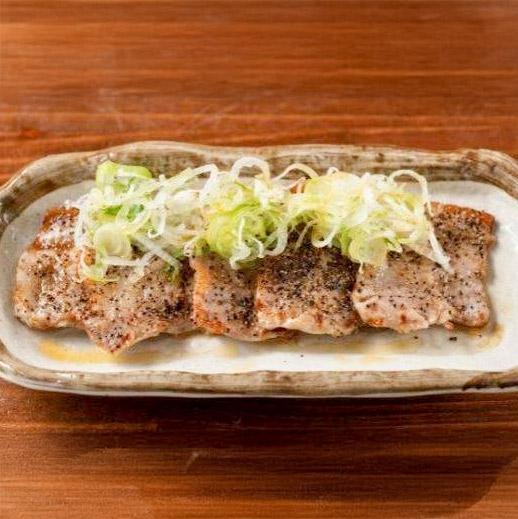 もつ焼きばん 豚バラねぎ塩