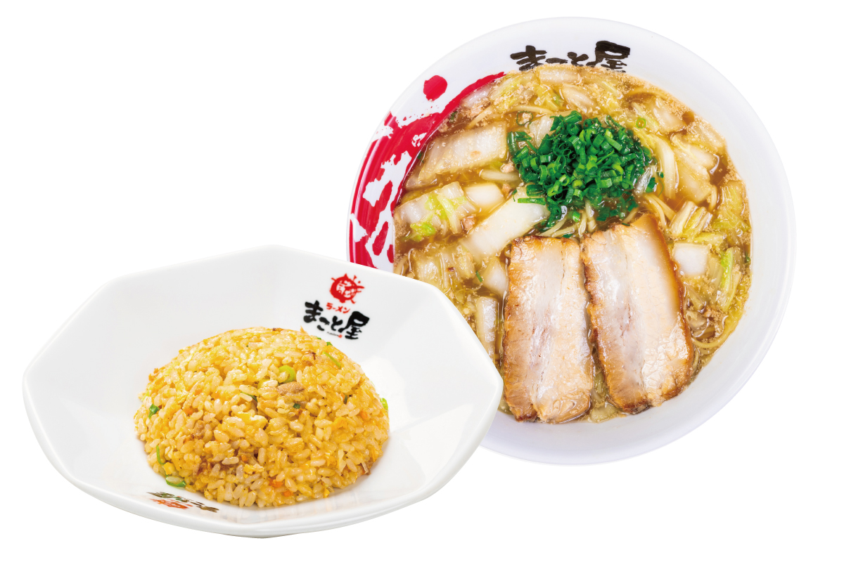 ラーメンまこと屋 鶏じゃんラーメン半チャンセット