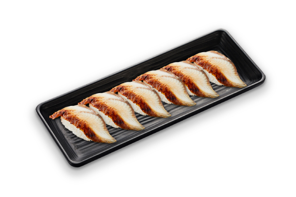 かっぱ寿司 ちょい足し寿司 うなぎ(6貫)