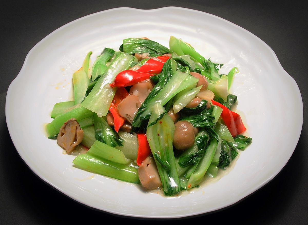 永利 ふくろたけと青菜炒め