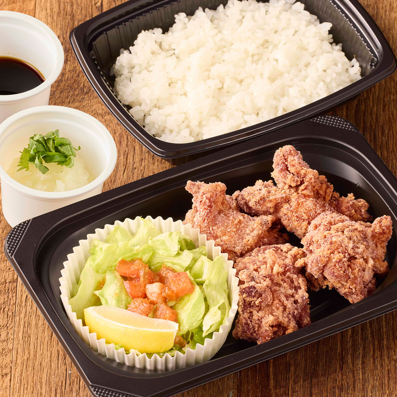 ココス 【453】本気の唐揚げ(4ヶ)おろしポン酢・サラダ付き