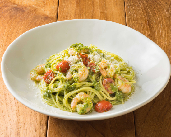 ラパウザ 海老のジェノベーゼ