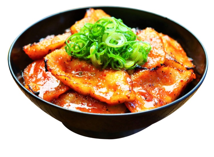 韓丼 味噌だれ豚トロ丼