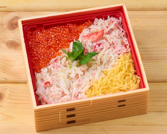 夢庵 本ずわい蟹といくらのちらし寿司