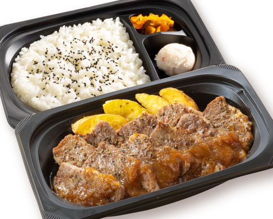 ステーキガスト 熟成やわらかカットステーキ約200g弁当