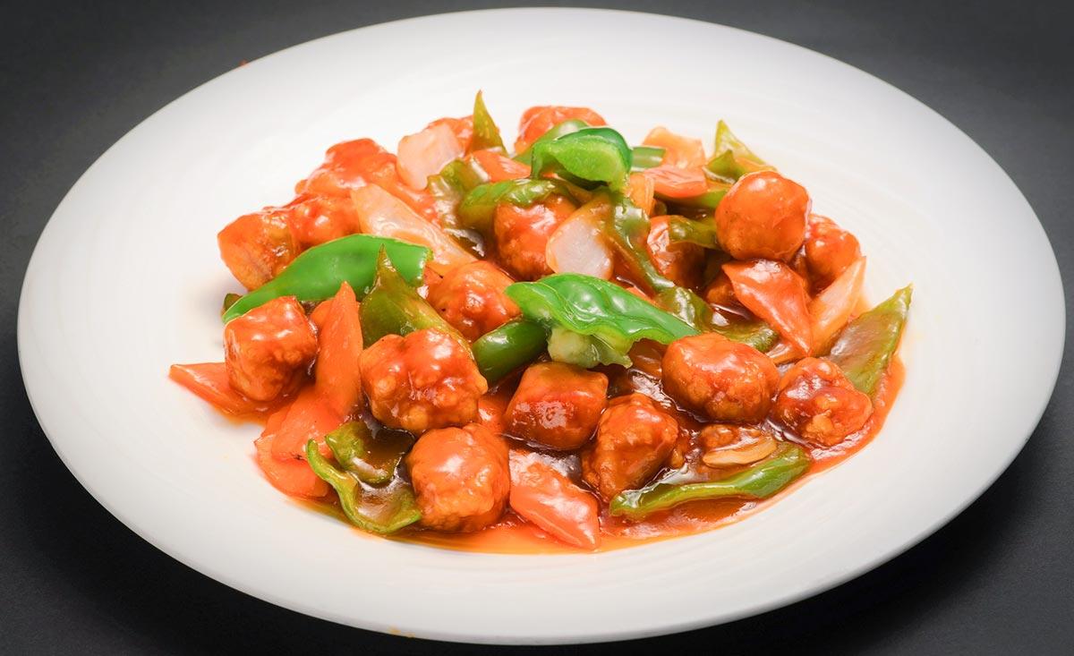 永利 揚げ豚肉の酢豚