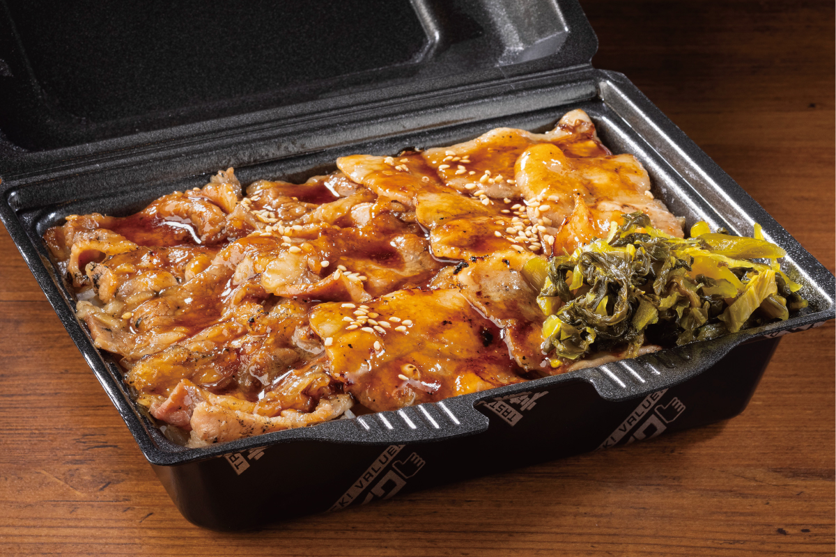 焼肉ライク 網焼き牛＆豚ミックスカルビ焼肉弁当 ダブル