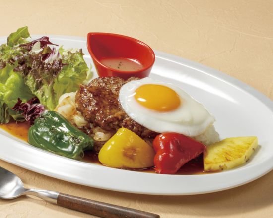 むさしの森珈琲 ロコモコ TERIYAKIソース