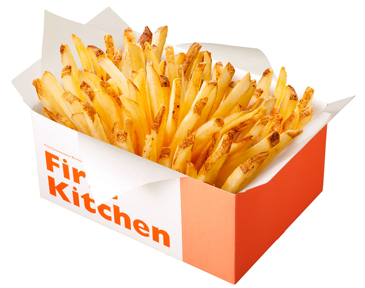 ウェンディーズ ・ファーストキッチン 焦がしバター醤油味ポテト(箱ポテ)