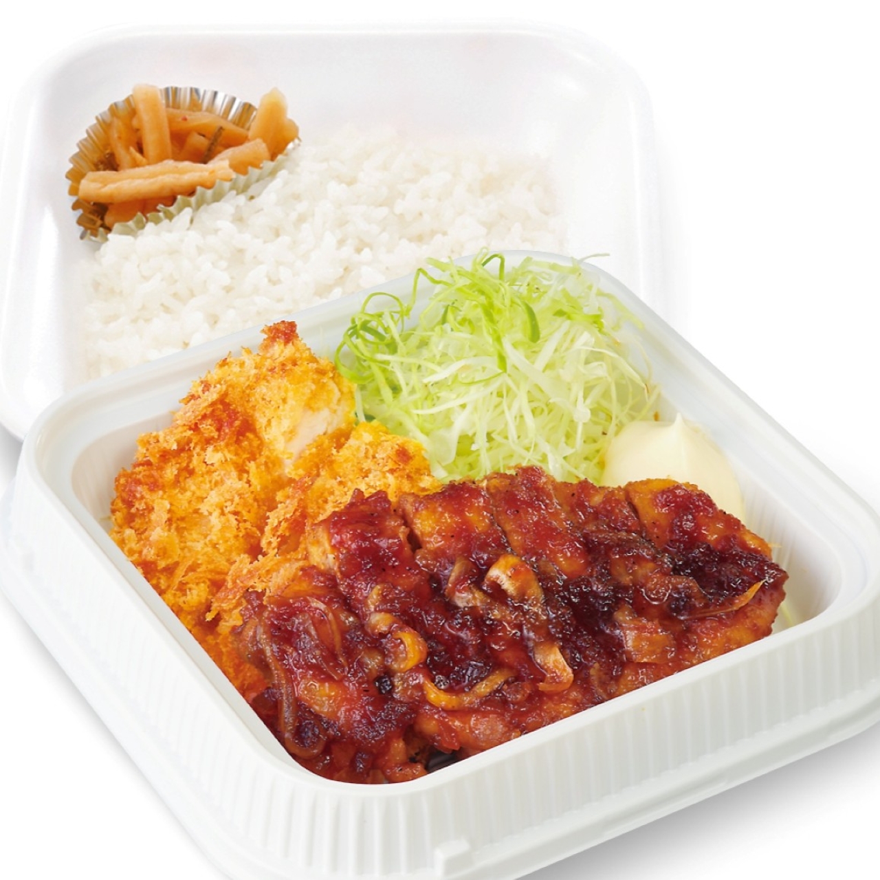かつや トンテキとチキンカツ弁当